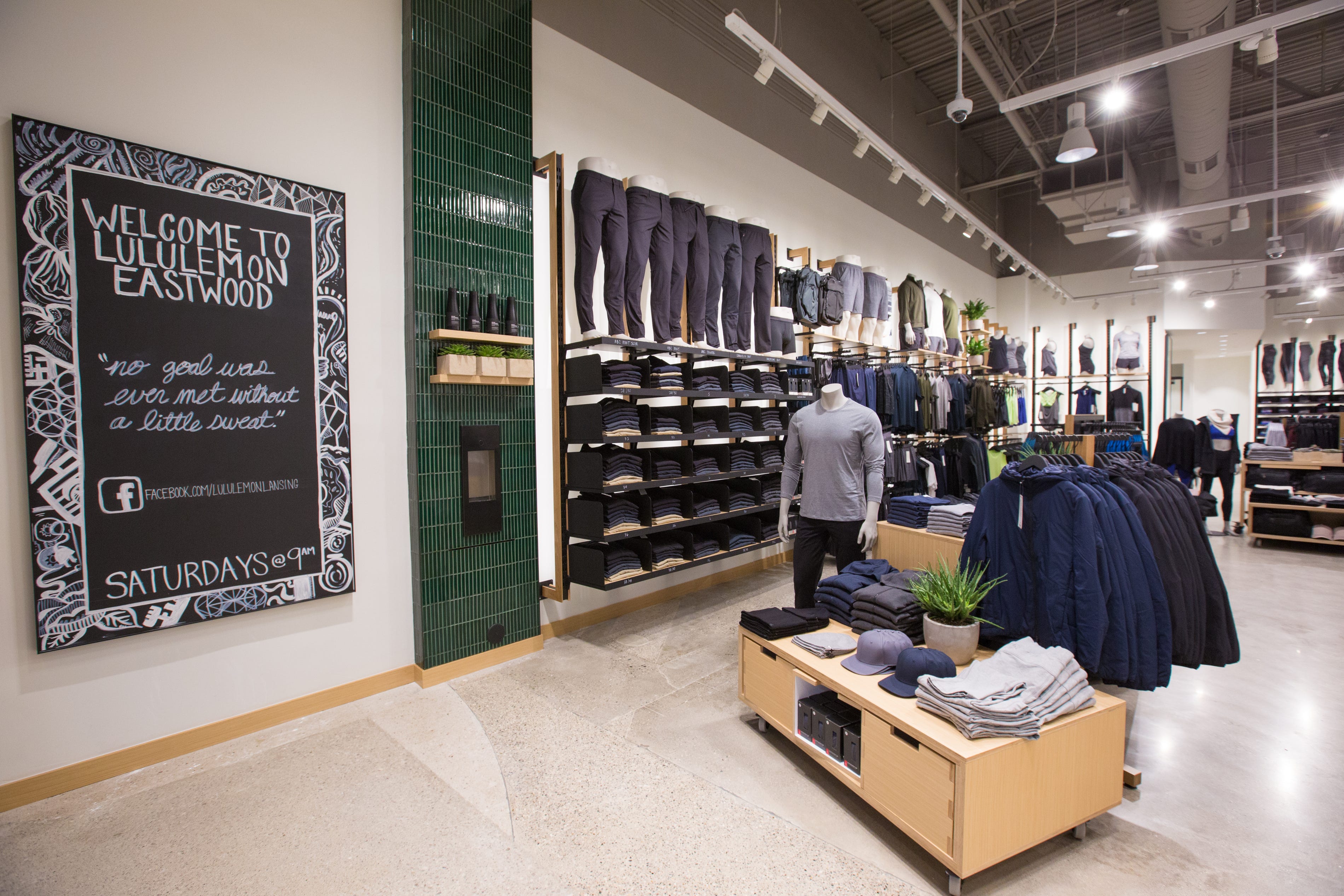 Lululemon now open at Eastwood Towne Center